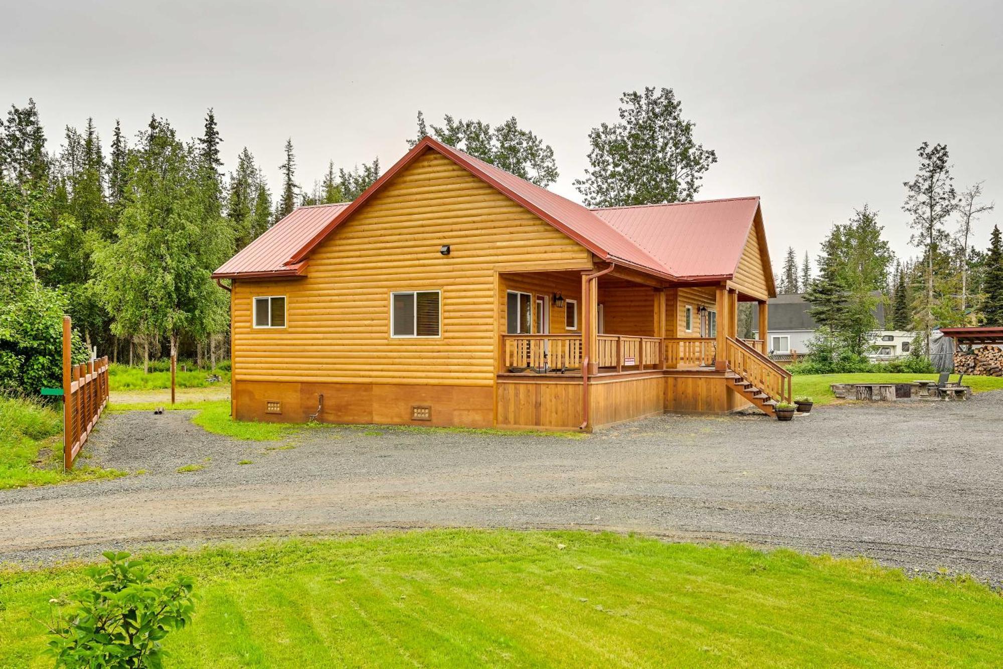 Fishermans Cabin In Soldotna Near Kenai River! 外观 照片