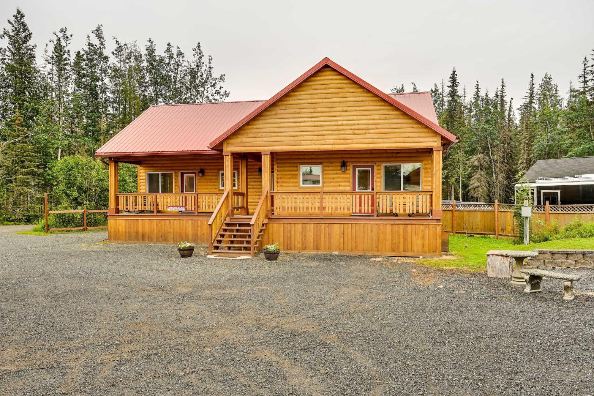 Fishermans Cabin In Soldotna Near Kenai River! 外观 照片